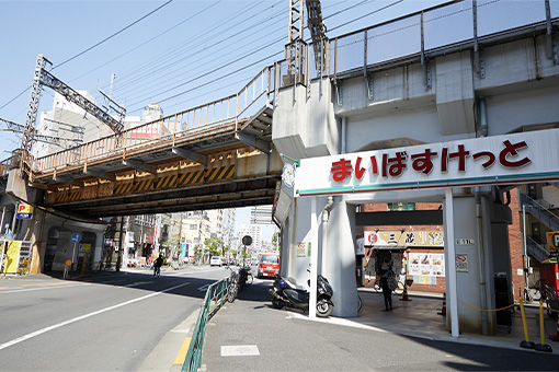 JR「西日暮里駅」からの道順