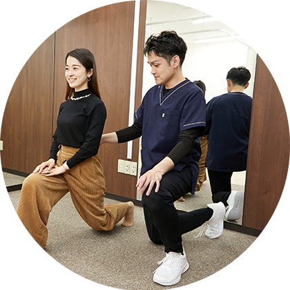 インナーマッスルを鍛える運動療法